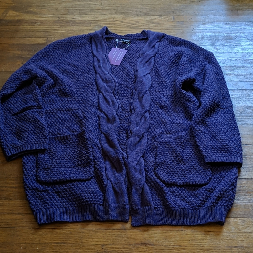 U. Vomade Oversized Cardigan